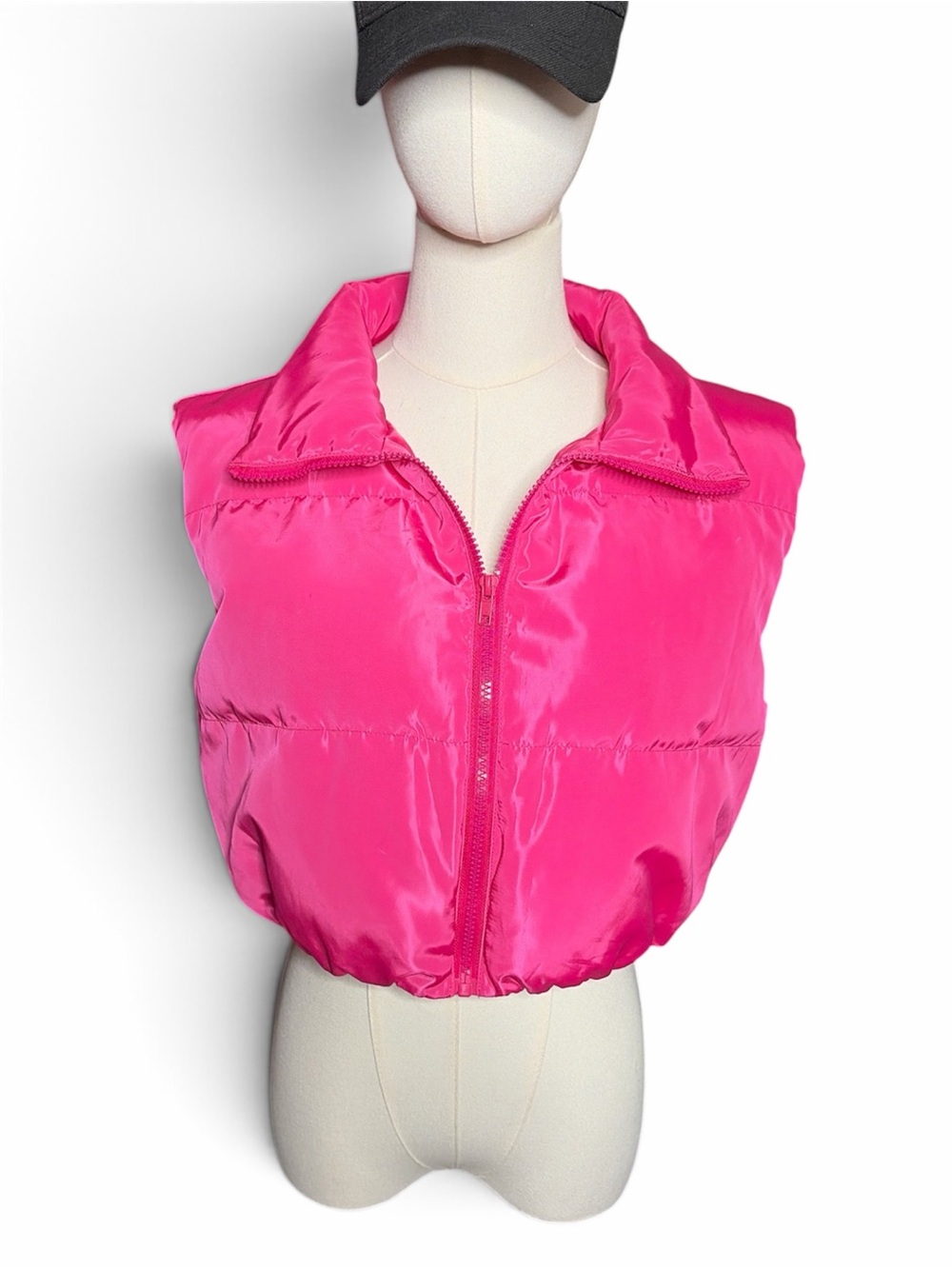 SHEIN EZwear Y2k Zipper Front Vest Padded Coat In Fall/Winter - Picture 4 of 8